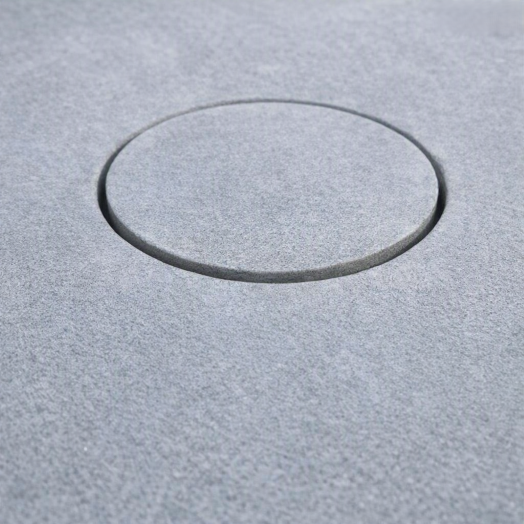From the brand Terraforma Microcement Ready Shower Tray measuring 900 X 900 With A 160mm Off Set - in Terraforma