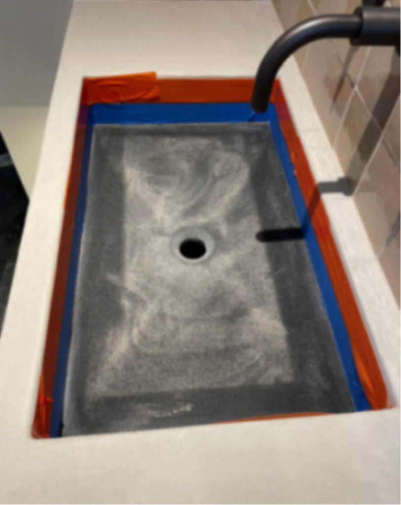 From the brand Terraforma Microcement Ready Sink Base measuring 450 X 600 X 30 - in Terraforma