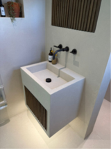From the brand Terraforma Microcement Ready Sink Base measuring 450 X 600 X 30 -  in Terraforma